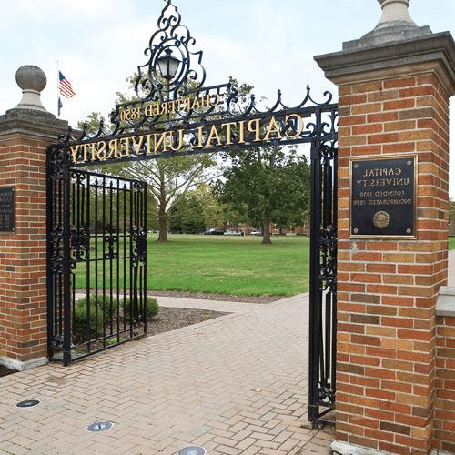 Capital University Gate